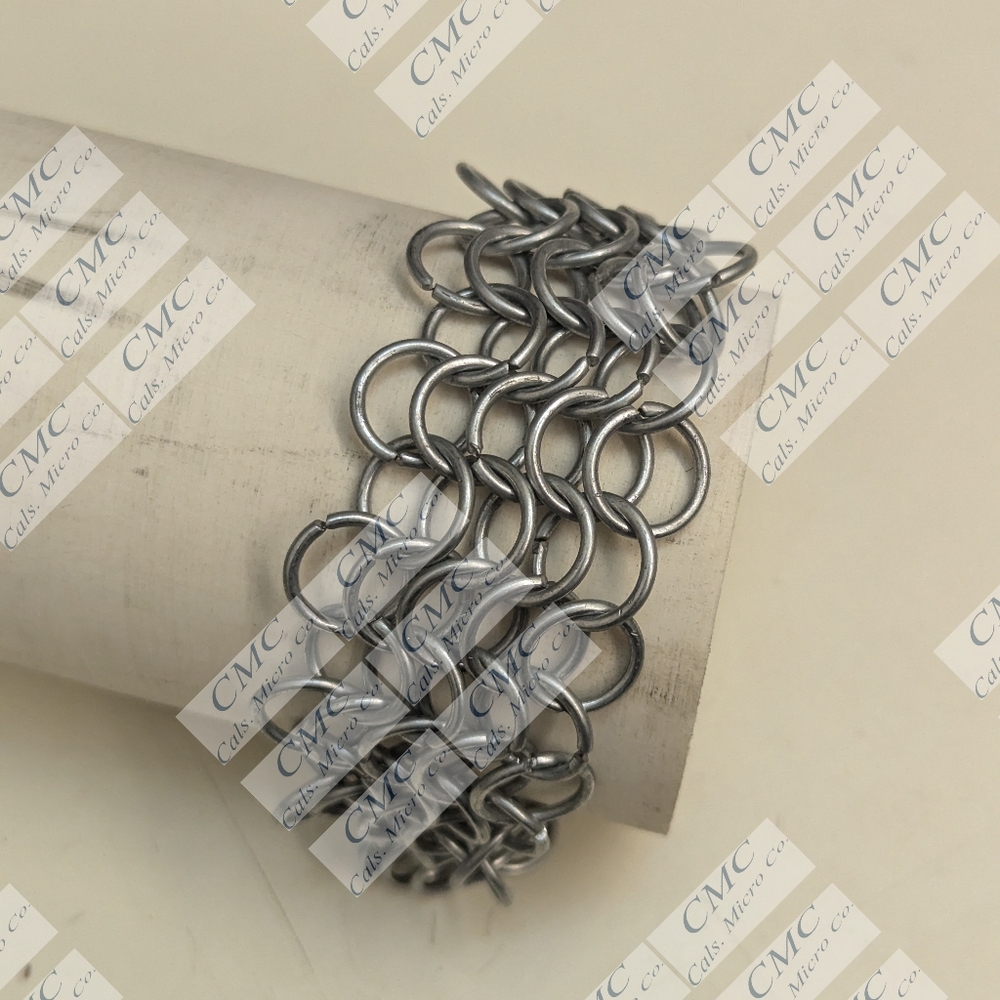 Chainmail bracelet steel